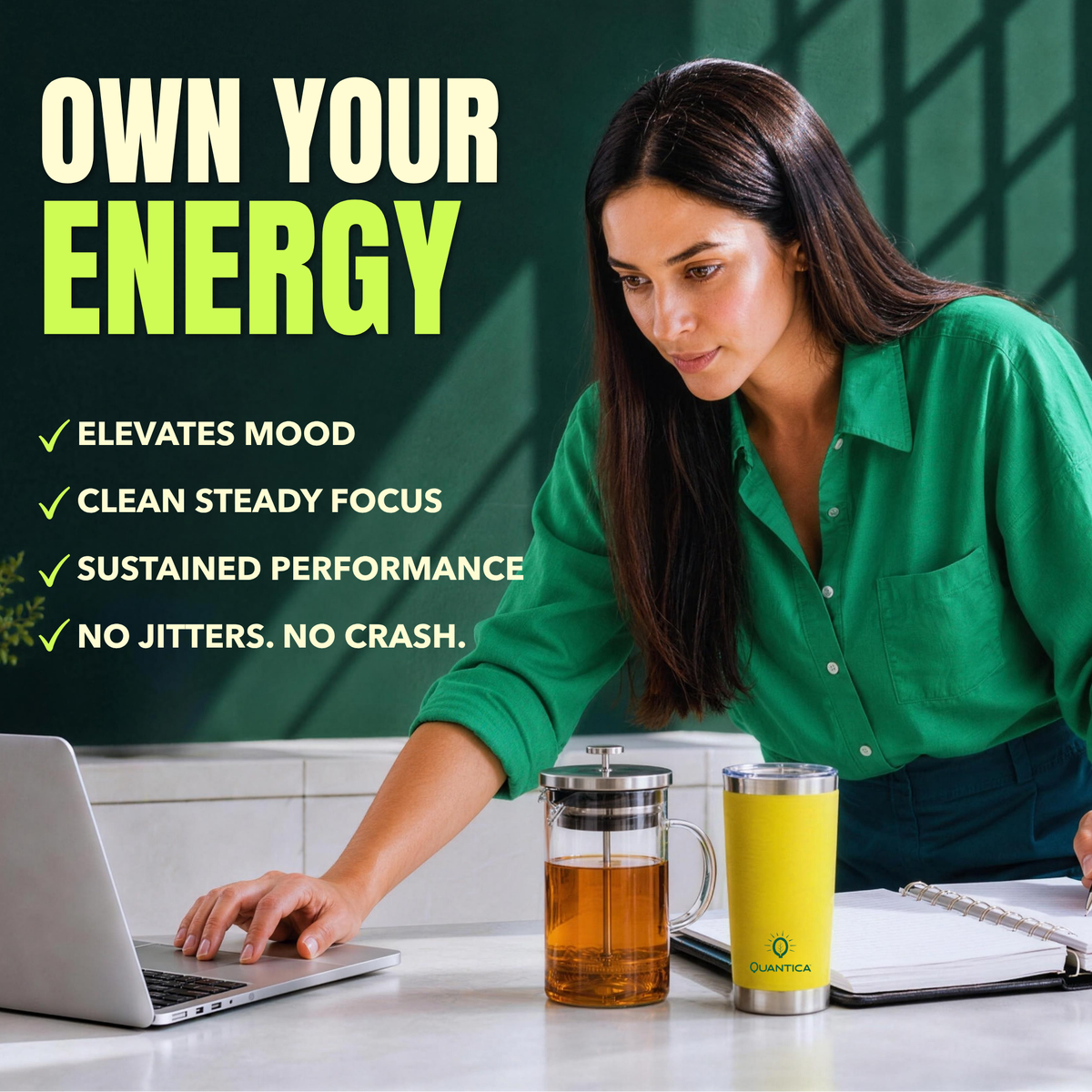 Loose Leaf Yerba Mate 1 lb | USDA Organic, Air-Dried & Unsmoked